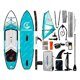 Сапборд для прогулок и виндсёрфинга Skatinger Windsurf hard sail 4m2