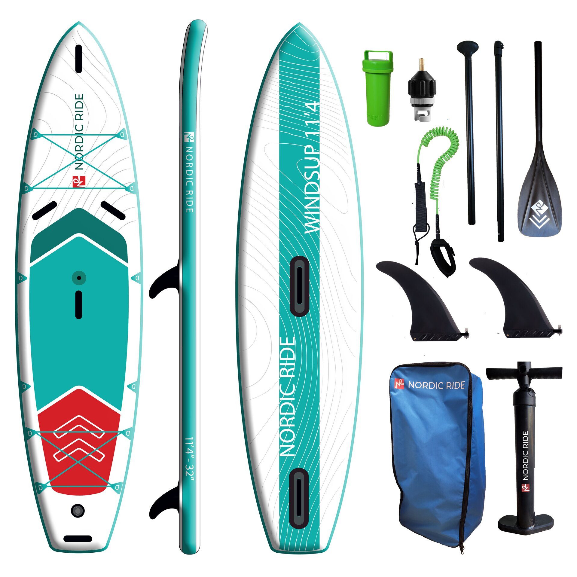 SUP Nordic Ride 11'4 Windsup для wind-сёрфинга