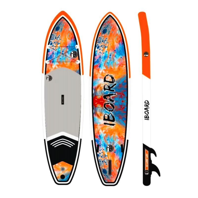 SUP борд универсальный Iboard 11 Лава