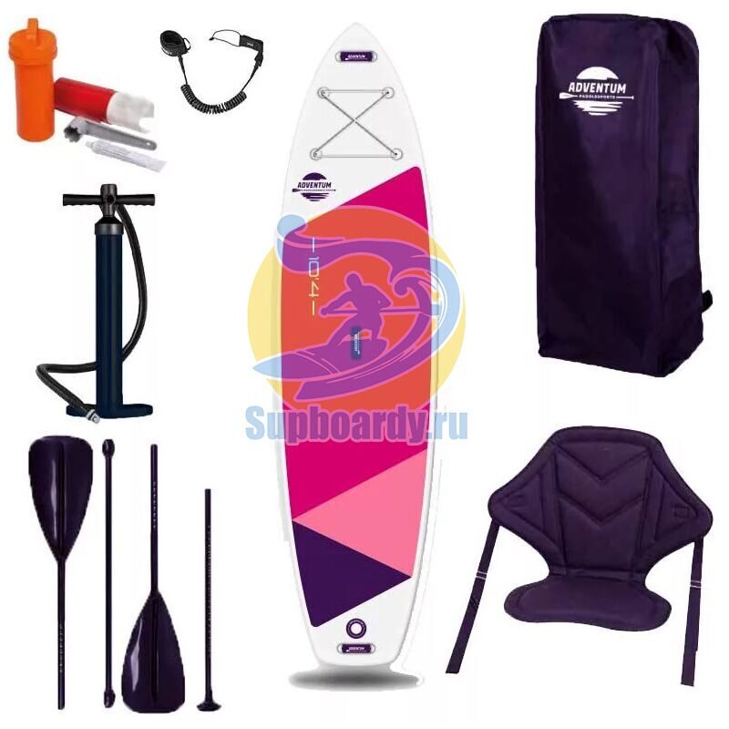 SUP-доска для прогулок Adventum 10'4 Pink