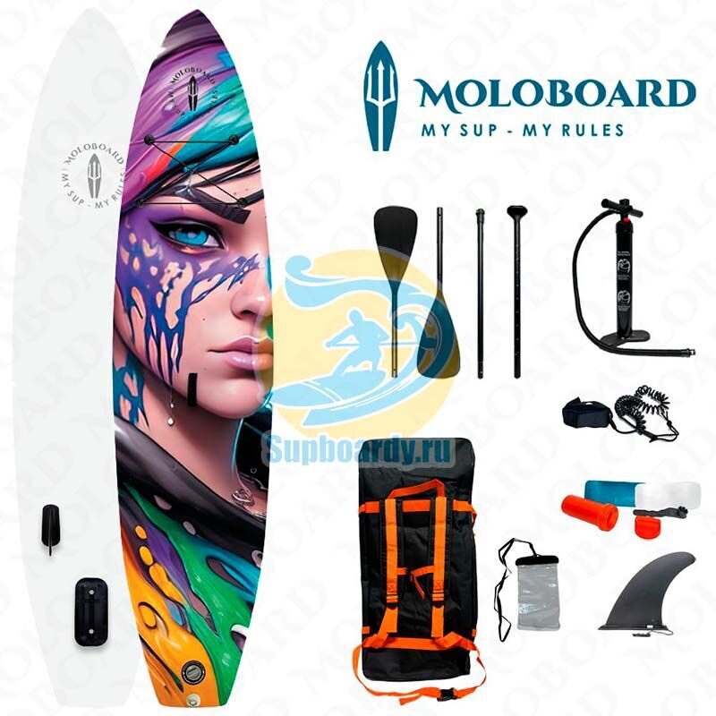 Универсальный сап-борд MoloBoard Anime 11'0
